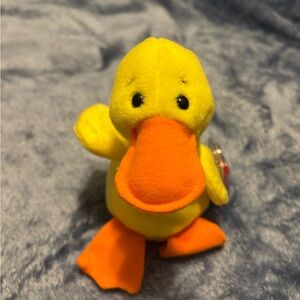 Quackers beanie baby